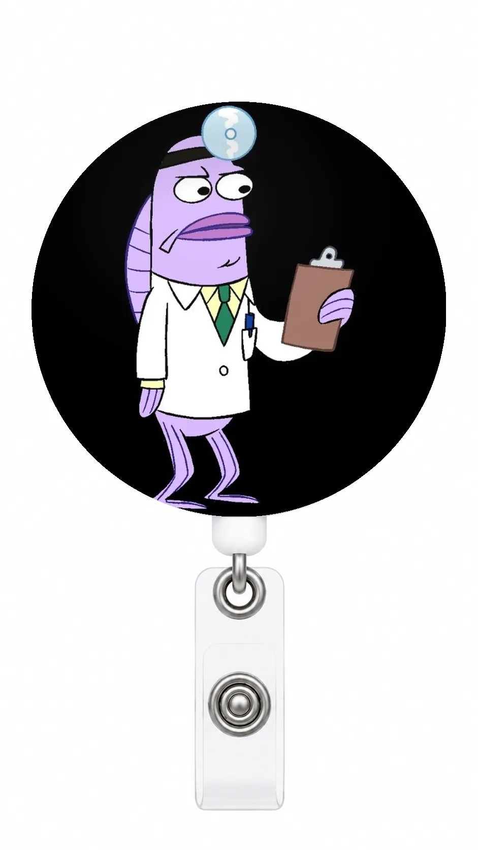 Desenli Yaka Kartı Yoyosu #005 – Likralı Doktor Hemşire Yoyosu